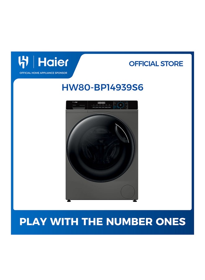 هاير غسالة تحميل أمامي مع عاكس و 14 برنامج - Image 1