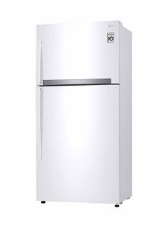 LG Refrigerator 13.3Cu.ft, Freezer 4.6Cu.ft, ThinQ (wifi), Smart Inverter LT19HBHWIN White  - Image 2