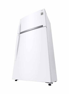 LG Refrigerator 13.3Cu.ft, Freezer 4.6Cu.ft, ThinQ (wifi), Smart Inverter LT19HBHWIN White  - Image 4