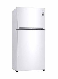 LG Refrigerator 13.3Cu.ft, Freezer 4.6Cu.ft, ThinQ (wifi), Smart Inverter LT19HBHWIN White  - Image 3