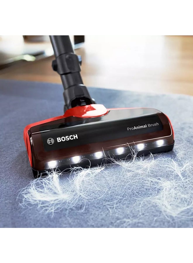 BOSCH - Rechargeable Cordless Vacuum Cleaner 0.3 L 18 W BCS71PETGB Red/Black - Image 1