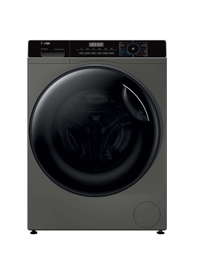 Haier - Front Load Washing Machine 10 KG With 14 Program, Inverter 10 kg HW100-BP14939S6 Silver - Image 1