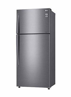 LG Double Door Refrigerator 14.8Cu.ft, Freezer 6.1Cu.ft, Inverter 418 L LT22CBBSIN Platinum Silver  - Image 2