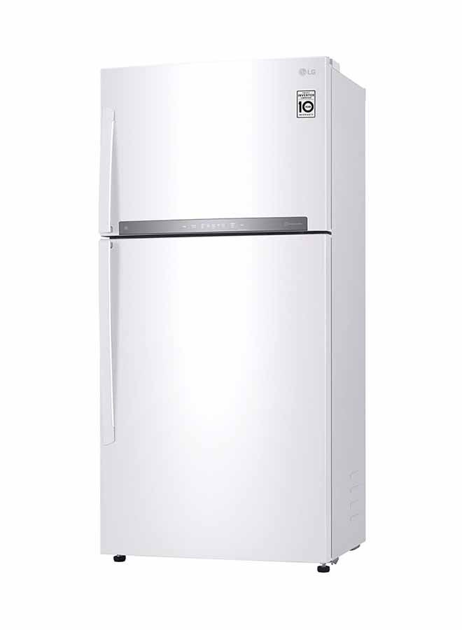 إل جي Refrigerator 14.8Cu.ft, Freezer 6.1Cu.ft, ThinQ (wifi), Inverter LT22HBHWIN White  - Image 2