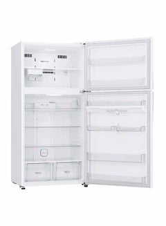 LG Refrigerator 14.8Cu.ft, Freezer 6.1Cu.ft, ThinQ (wifi), Inverter LT22HBHWIN White  - Image 4