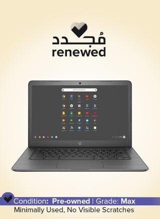 Renewed - Chromebook With 14-Inch Touch-Screen Display,Intel Celeron/4GB RAM/32GB eMMC Flash Memory English Grey - pnsku/N53425020A/45/_/1725955255/3c1ff3fb-5da8-4254-8f60-6960b0fddbee