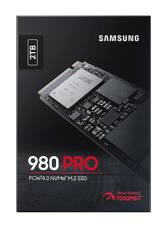 سامسونج 980 PRO PCIe 4.0 (مكرر إلى 7.000 ميجابايت/ثانية) NVMe M.2 (2280) محرك الحالة الصلبة الداخلي (SSD) (MZ-V8P2T0BW) - Image 4