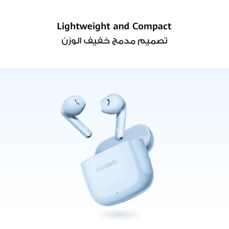 HUAWEI FreeBuds SE 2 In-ear Earphones, True Wireless Earbuds, 40-Hour Battery Life, 3 Hours of Music Playback on a 10-Minute Charge, Compact and Comfortable Isle Blue - Image 4