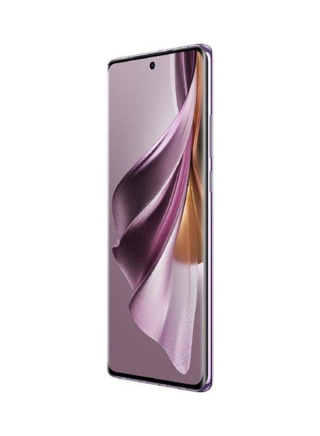 أوبو هاتف Reno 10 Pro Plus ثنائي الشريحة باللون الأرجواني اللامع وذاكرة الوصول العشوائي (RAM) سعة 12 جيجابايت وذاكرة تخزين داخلية 256 جيجابايت يدعم تقنية 5G - إصدار الشرق الأوسط - Image 5