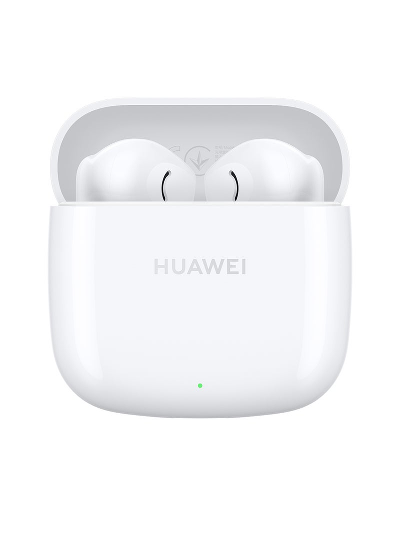 HUAWEI FreeBuds SE 2 In-ear Earphones, Wireless Bluetooth 5.3, 40-Hour Battery Life, 3 Hours of Music Playback on a 10-Minute Charge, Compact and Comfortable, IP54 Dust and Splash-Resistance Ceramic White - Image 2