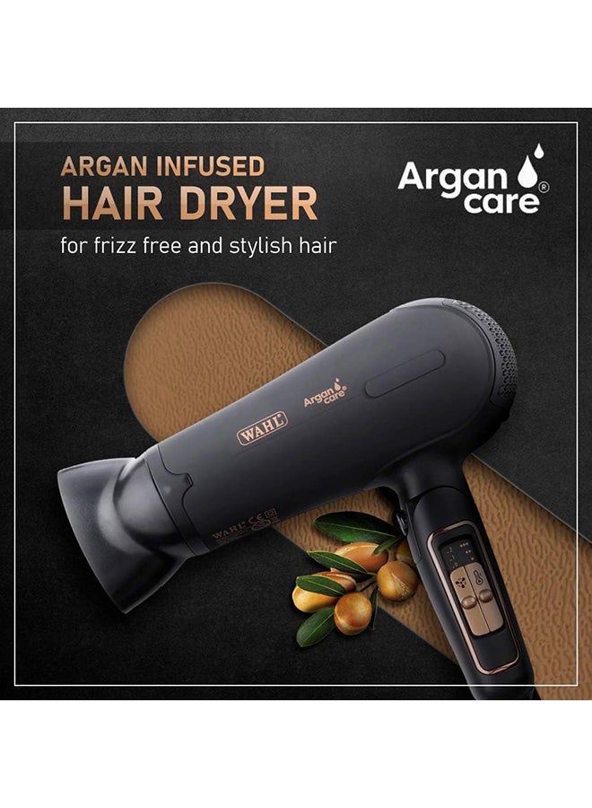 WAHL Argan Care Hair Dryer 2200W Black - Image 3