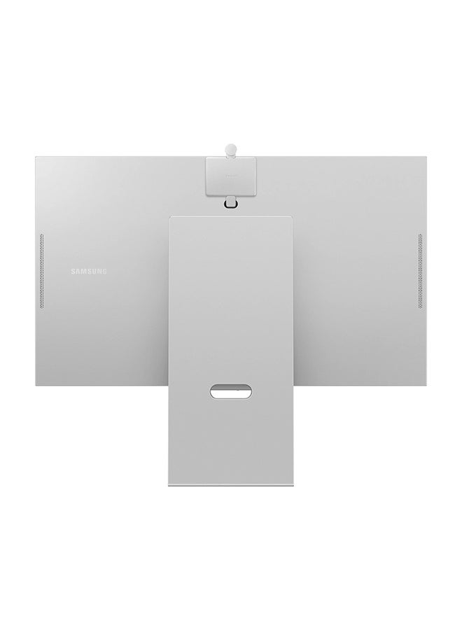 Samsung - 27 inch ViewFinity S9 5K QLED Matte display with Detachable Webcam Compatible with Mac Smart TV App, Bixby, Thunderbolt™ 4, Ergonomic Design, Color Support 1B Silver - Image 1
