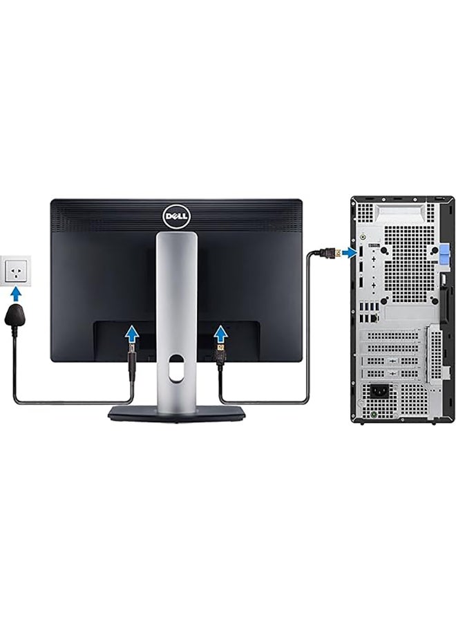 DELL - OptiPlex 7080 MT Tower PC, Core i5-10500 Processor/16GB RAM/512GB SSD/Integrated Graphics/Windows 10 Pro Black - Image 1