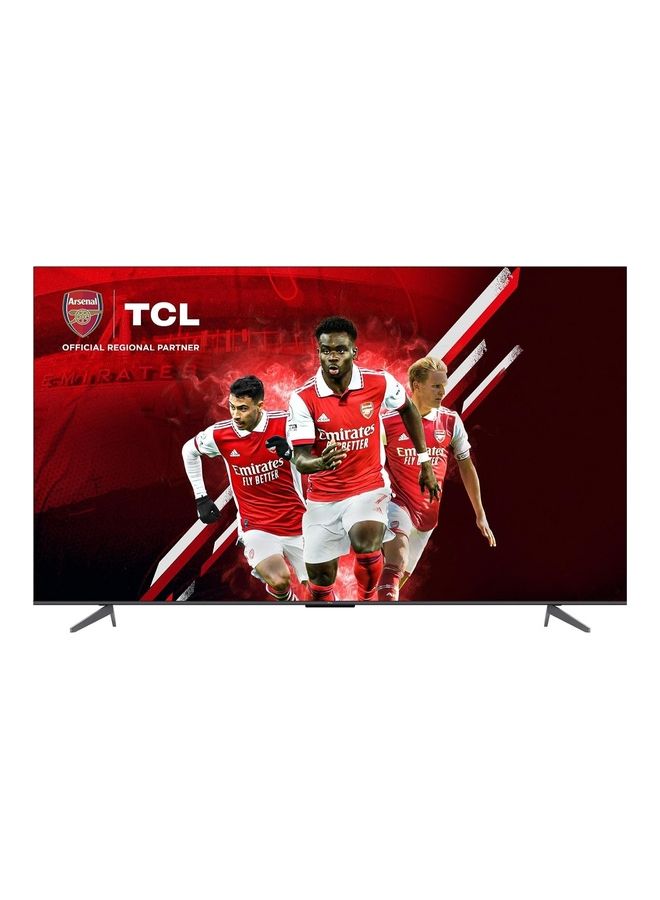 75 Inch QLED Smart TV, Dolby Vision Atmos, HDR 10+, 120Hz Game Accelerator, HDMI 2.1, DtsHD, AMD FreeSync With Gaming In Dol By Vision 75C645 Black