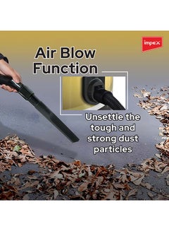 Impex High Power|Low Noise|Telescopic Tube|Strong Metal Body |Dust Full Indication 21 L 2200 W Impex Vacuum Cleaner (VC 4704) Black And gold  - Image 5