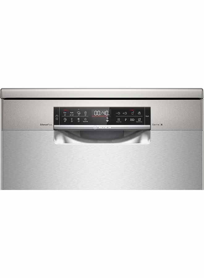 BOSCH Dishwasher With13 Place Settings Wi-Fi SMS6ECI38M Silver Inox - Image 2