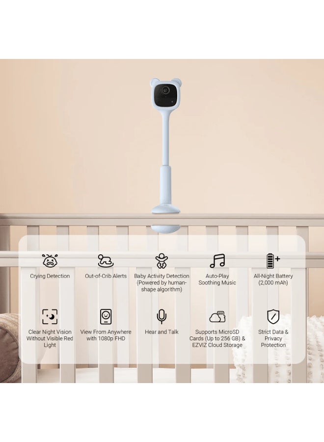 BM1 BatteryPowered Baby Monitor Camera Blue - pnsku/N53426523A/45/_/1735220230/b3daf04f-adbd-4616-bce0-b89823060e68