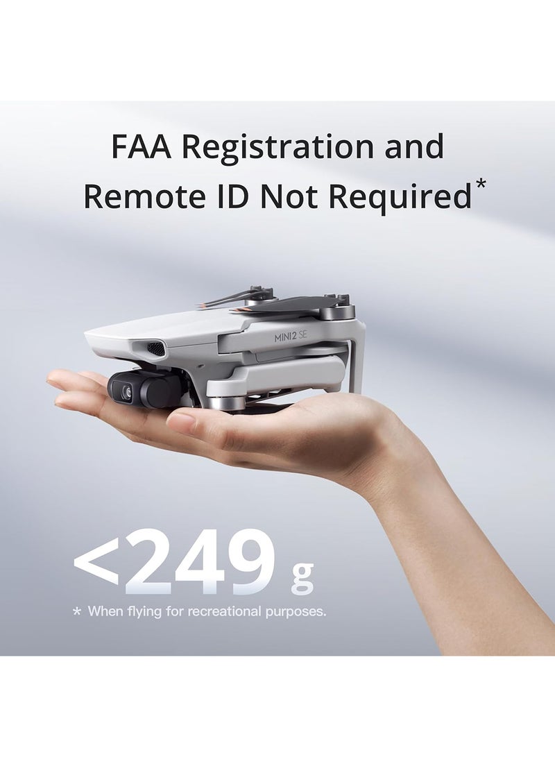 dji - Mini 2 SE Drone Light And Portable At Less Than 249gm  MOIAT Certified - UAE Version With Official Warranty Support - Image 1
