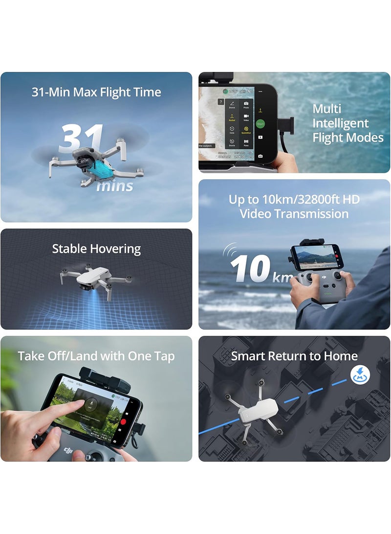 dji - Mini 2 SE Drone Light And Portable At Less Than 249gm  MOIAT Certified - UAE Version With Official Warranty Support - Image 1
