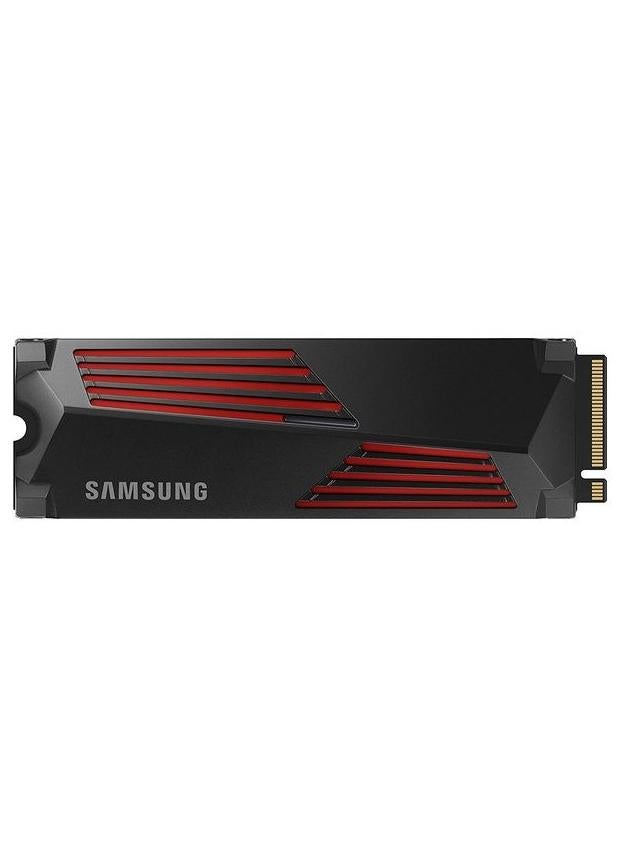 Samsung 90 PRO With Heatsink SSD 2TB PCIe 4.0 M.2 Internal Solid State Drive Up to 7,450 MB/s Read, 6,900 MB/s Write With Heatsink MZ-V9P2T0CW 2 TB - Image 1