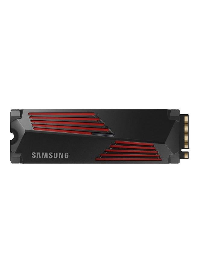 Samsung 990 PRO With Heatsink SSD 1TB PCIe 4.0 M.2 Internal Solid State Drive Up to 7,450 MB/s Read, 6,900 MB/s Write With Heatsink MZ-V9P1T0CW 1 TB - Image 1