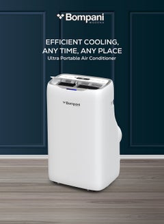 Bompani 16000 BTU R410A Overload Protection Self Diagnos Function Portable Air Conditioner 1880 W BO1600 White  - Image 2