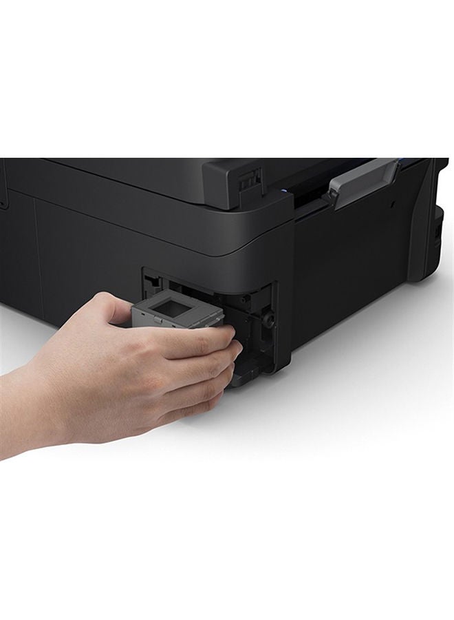 EPSON - EcoTank L5590 Office ink tank printer, High-speed A4 colour 4-in-1 printer with ADF, Wi-Fi Direct and Ethernet, with SmartApp conectivity + FREE Business Paper box Black - Image 1