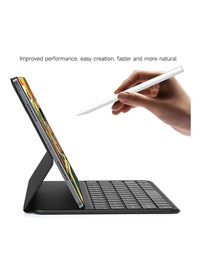 Xiaomi Stylus 2nd Gen Smart Pen 4096 Level Sense For Mi Pad 6 Pad 5 Pro Tablet 150h Battery Life Magnetic Charge White - Image 3