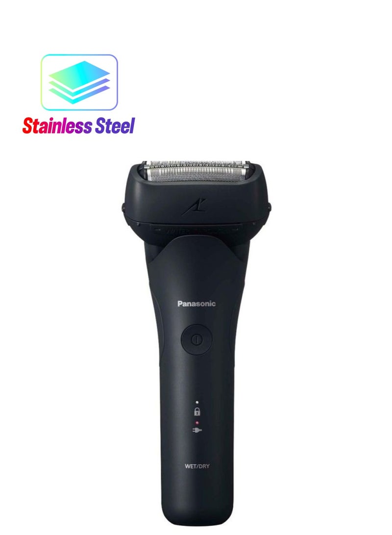 Panasonic 3Blade Wet  Dry Full Stainless Steel Electric Shaver Multicolour  - Image 1