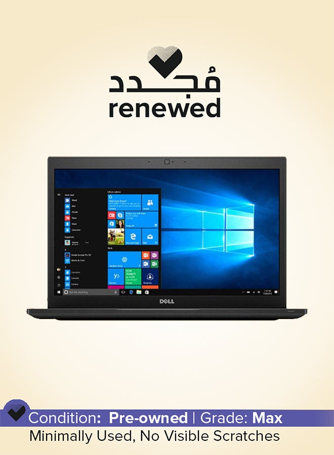 DELL - Renewed - Latitude 7480 Laptop With 14-Inch Display,Intel Core i7 Processor/7th Gen/8GB RAM/256GB SSD/Intel HD Graphics 620 English/Arabic Black - Image 1