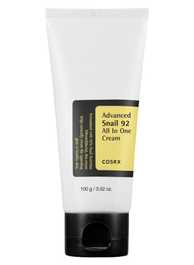 COSRX Advanced Snail 92 All in One Cream Tube White 100grams - Image 1