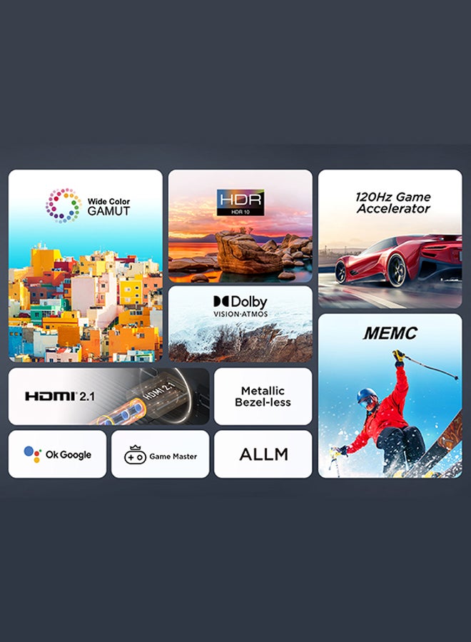 TCL 85 Inch 4K Ultra HD Smart TV, Google TV With 120Hz Game Accelerator, Dolby Vision & Atmos, HDR 10, Built-In Chromecast Assistant, 60HZ MEMC, (2023 Model) 85P745 Black 85P745 Black  - Image 4