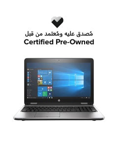 Renewed - ProBook 650 G3 With 15.6-Inch Display Screen,Core i7-7th Generation/8GB RAM/512GB SSD/Windows 10 English Grey