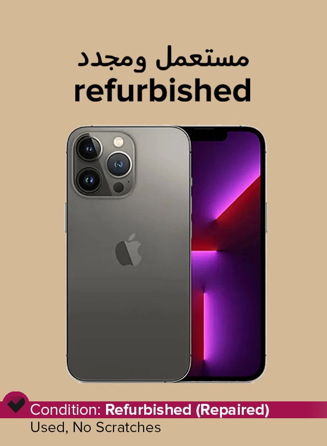 ابل  مجدد - iPhone 13 Pro بسعة 256 جيجابايت، يدعم تقنية 5G مزود بميزة Facetime - الإصدار العالمي - Image 1