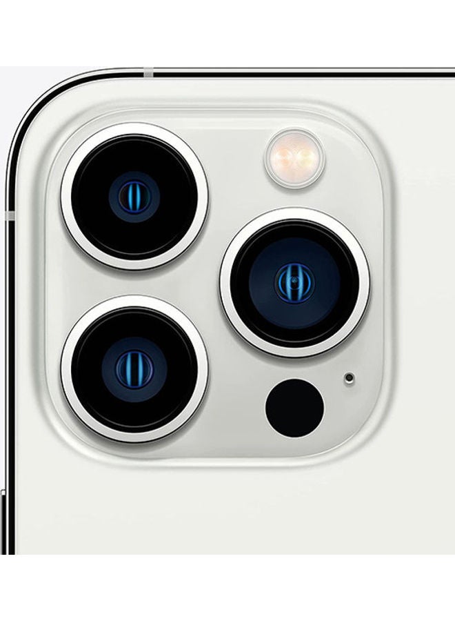 ابل  مجدد - iPhone 13 Pro Max بسعة 256 جيجابايت باللون الفضي ومزود بتقنية 5G ومزود ببرنامج Facetime - مواصفات دولية - Image 5