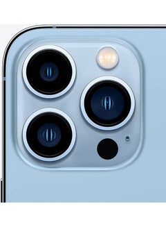 أبل تم تجديده - iPhone 13 Pro بسعة 256 جيجابايت باللون الأزرق الداكن ويدعم تقنية 5G مع تطبيق Facetime - الإصدار العالمي  - Image 5
