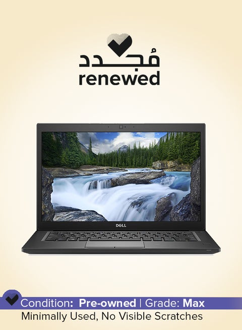 Renewed - Latitude E7490 Laptop With 14-Inch Display,Intel Core i5 Processor/8th Gen/16GB RAM/256GB SSD/Intel UHD Graphics 620 English Black