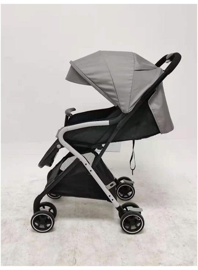 babytrend Compact Stroller 0-20kg - Grey And On The Go Stroller Tote - Bundle  - Image 4