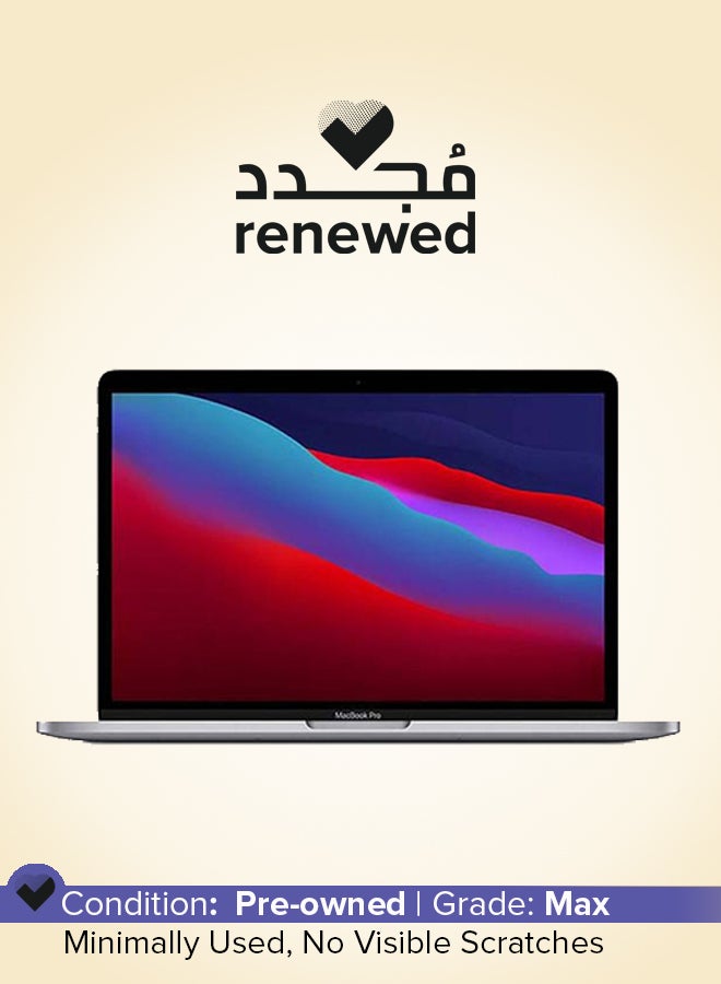 ابل  Renewed - MacBook Pro A1706 (2016) Laptop With 13.3-Inch Full HD Display, Core i7 Processor/Dual Core/16GB RAM/256GB SSD/macOS Space Grey - Image 1