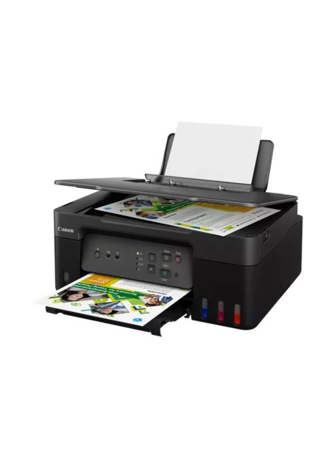 Canon G3430 Wireless Colour 3-in-1 Refillable MegaTank Printer, Black, A4, print, copy and scan, high-yields of ink of up to 6,000 black pages or 7,700 color pages Black - Image 4