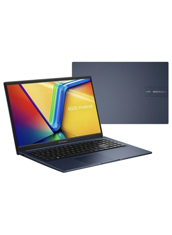 ASUS VivoBook Laptop With 15.6-Inch Display, Core i5-1335U Processor/8GB RAM/512GB SSD/Windows 11/Intel UHD Graphics /  / English/Arabic Quiet Blue - Image 1