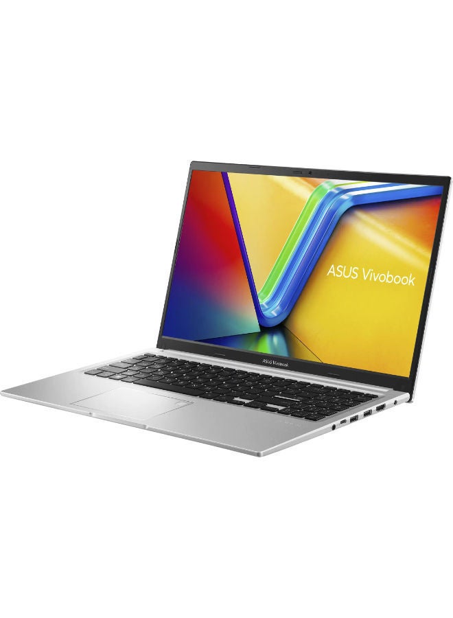 Asus Vivobook 15 X1605ZA-MB007W Laptop With 16 Inch WUXGA , Intel Core i5-1235U Processor/8GB RAM/512GB SSD/Intel UHD Graphics/Windows 11 English/Arabic Silver