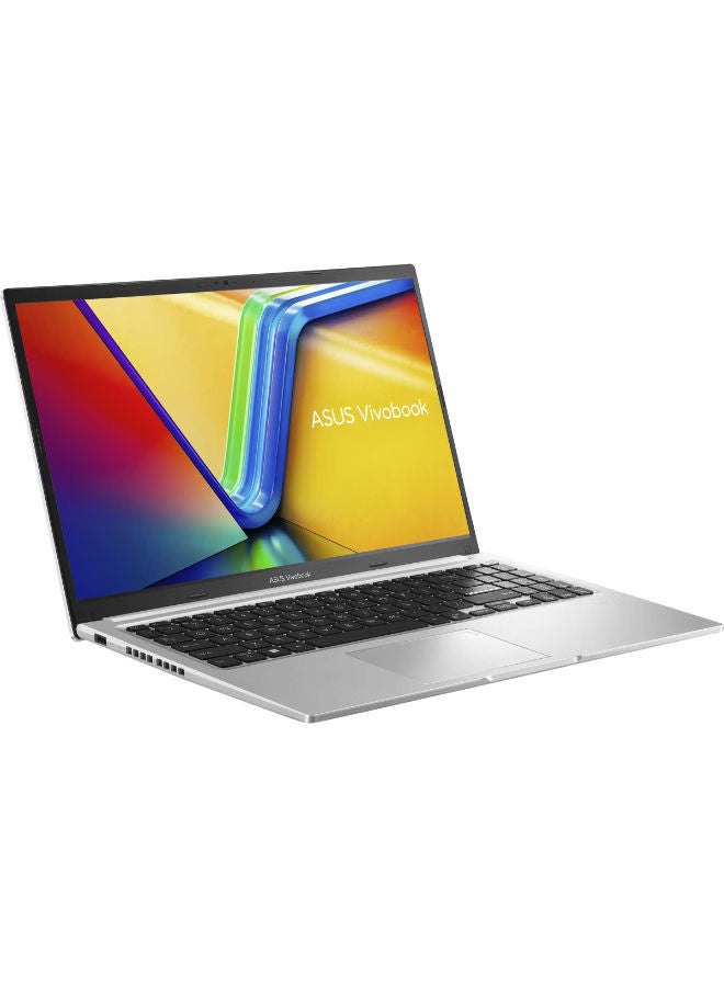 Asus Vivobook 15 X1605ZA-MB007W Laptop With 16 Inch WUXGA , Intel Core i5-1235U Processor/8GB RAM/512GB SSD/Intel UHD Graphics/Windows 11 English/Arabic Silver