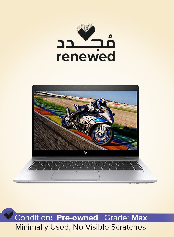 إتش بي - تم تجديده - Elite Book 840 G5 بشاشة مقاس 14 بوصة ومعالج Core i5-8250U وذاكرة وصول عشوائي سعة 16 جيجابايت ومحرك أقراص SSD سعة 512 جيجابايت ونظام تشغيل Windows 10 - Image 1