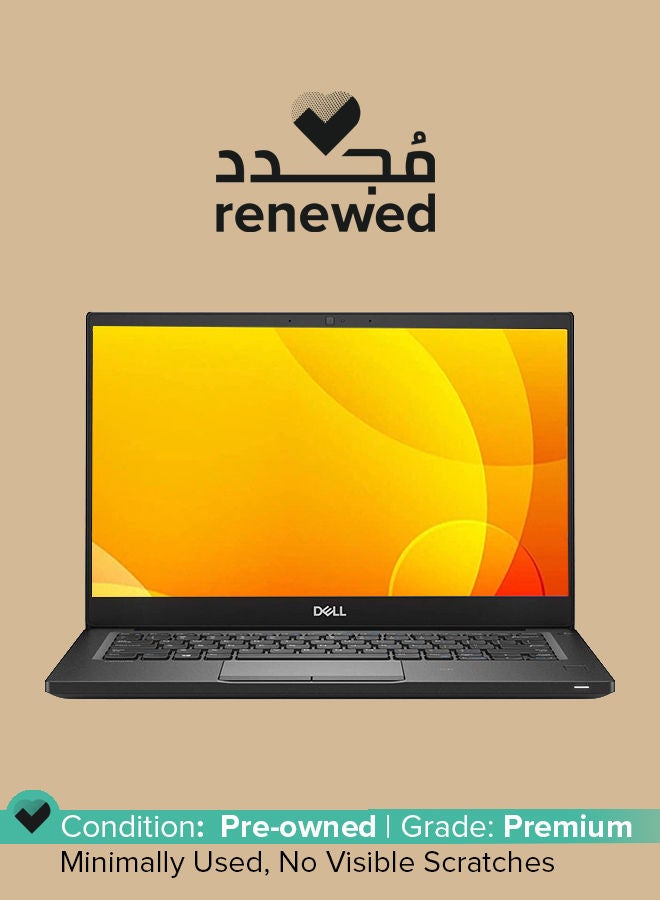 DELL Renewed - Latitude 7390 Laptop With 13.3-Inch Display,Core i5-8350U/8 GB RAM/512 SSD/Windows 10 English/Arabic Black  - Image 1