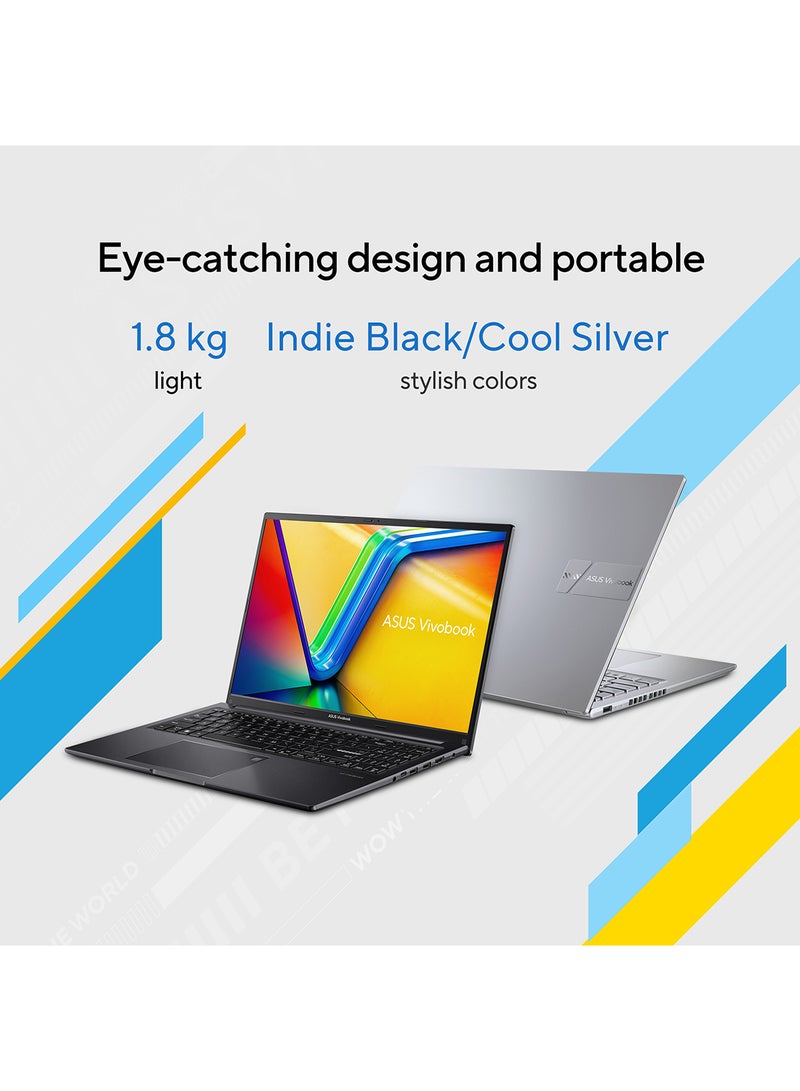 VivoBook Laptop With 16-Inch WUXGA Display, Core i3-1215U Processor/8GB RAM/256GB SSD/Winodws 11/Intel UHD Graphics English/Arabic Transparent Silver - pnsku/N53428898A/45/_/1709560715/795a226f-eb14-4eaf-9aed-c671d9921f70