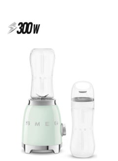 سميج خلاط طراز ريترو 50's، 2 إعدادات للسرعة، وزجاجتان للتنقل 300 W PBF01PGUS  - Image 1