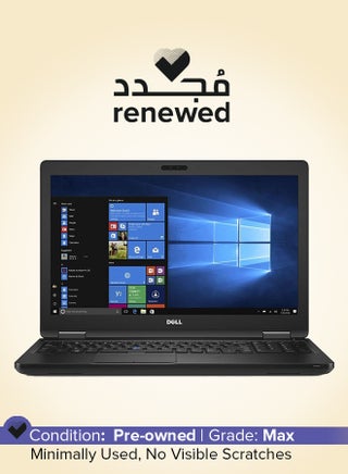 كمبيوتر محمول للأعمال طراز Latitude 5570 بشاشة مقاس 15.6 بوصة ومعالج Core i5 وذاكرة وصول عشوائي DDR4 سعة 8 جيجابايت ومحرك أقراص SSD سعة 256 جيجابايت وبطاقة رسومات مدمجة ونظام التشغيل Windows 10 Pro - pnsku/N53429408A/45/_/1751460075/31940a3b-2ee5-4ddc-8ae9-68c11b82bfd8