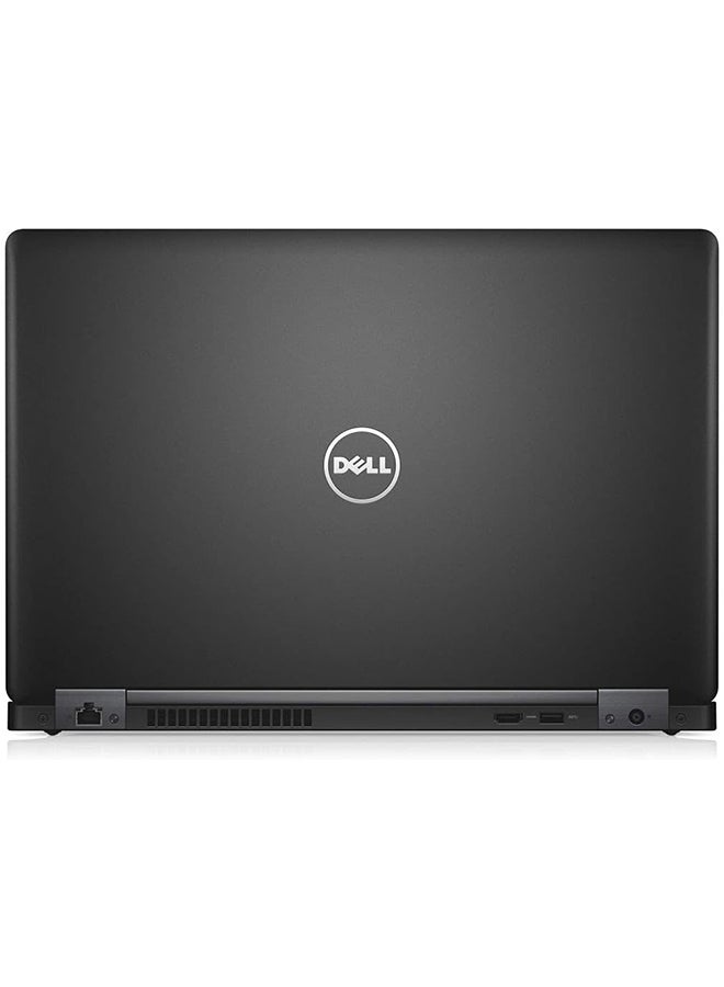 كمبيوتر محمول للأعمال طراز Latitude 5570 بشاشة مقاس 15.6 بوصة ومعالج Core i5 وذاكرة وصول عشوائي DDR4 سعة 8 جيجابايت ومحرك أقراص SSD سعة 256 جيجابايت وبطاقة رسومات مدمجة ونظام التشغيل Windows 10 Pro