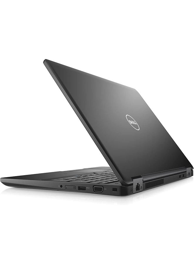 كمبيوتر محمول للأعمال طراز Latitude 5570 بشاشة مقاس 15.6 بوصة ومعالج Core i5 وذاكرة وصول عشوائي DDR4 سعة 8 جيجابايت ومحرك أقراص SSD سعة 256 جيجابايت وبطاقة رسومات مدمجة ونظام التشغيل Windows 10 Pro